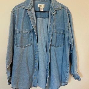 Vintage Looking Denim Button Down
